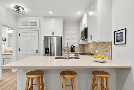 Peaceful Beachside Condo with Pools & Waterfalls - Huntington Beach, California