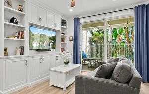 Peaceful Beachside Condo with Pools & Waterfalls - Huntington Beach, California