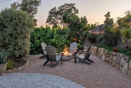 Tranquil Goleta Escape with Fruit Trees & Fire Pit - Goleta, California