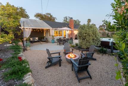 Tranquil Goleta Escape with Fruit Trees & Fire Pit - Goleta, California