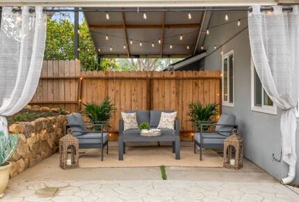 Tranquil Goleta Escape with Fruit Trees & Fire Pit - Goleta, California