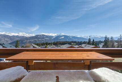 Alpine Apartment with Panoramic Alps Views - Crans-Montana, Switzerland