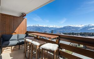 Alpine Apartment with Panoramic Alps Views - Crans-Montana, Switzerland