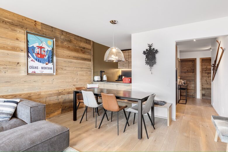 Alpine Apartment with Panoramic Alps Views - Crans-Montana, Switzerland