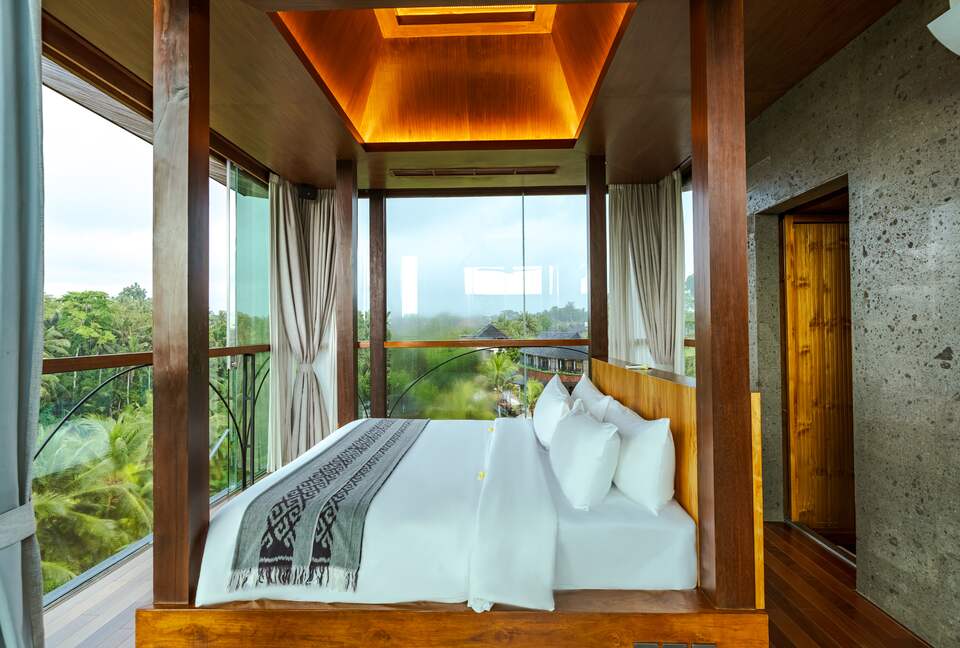 Luxury Wellness Retreat with Panoramic Bali Views | Sky Suite, Soulshine Bali - Ubud, Indonesia