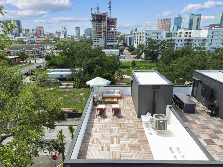 Skyline Terrace Retreat in Historic Ybor - Tampa, Florida