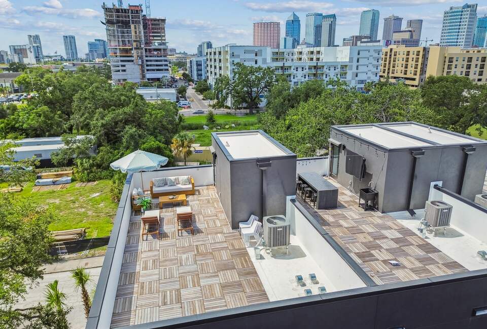 Skyline Terrace Retreat in Historic Ybor - Tampa, Florida