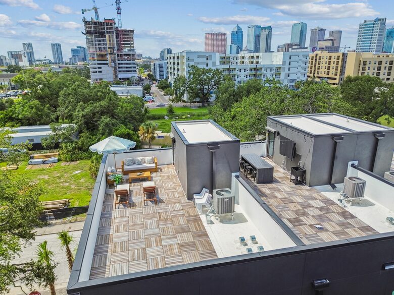 Skyline Terrace Retreat in Historic Ybor - Tampa, Florida