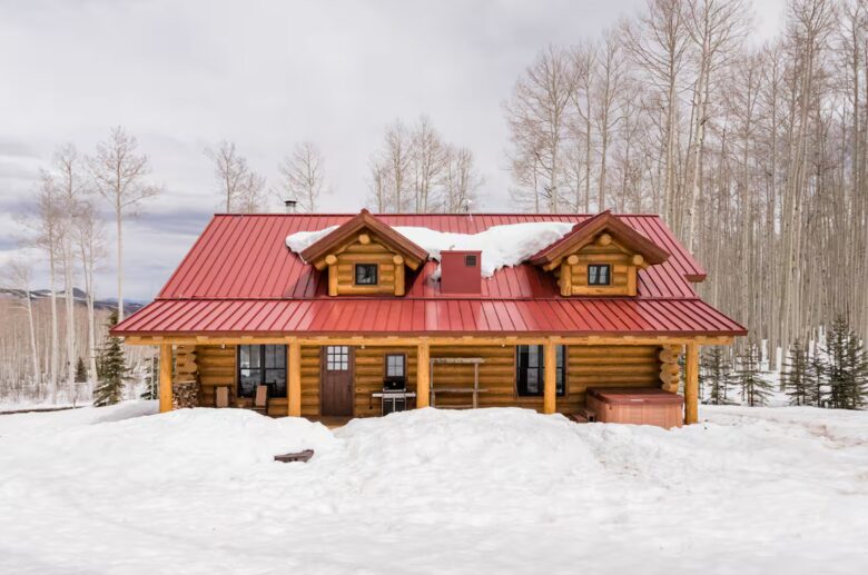 Handcrafted Log Home on 70 Acres in the Colorado Mountains - Gypsum, Colorado