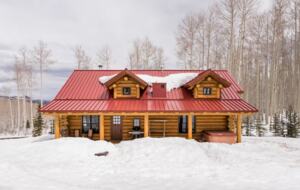 Handcrafted Log Home on 70 Acres in the Colorado Mountains - Gypsum, Colorado