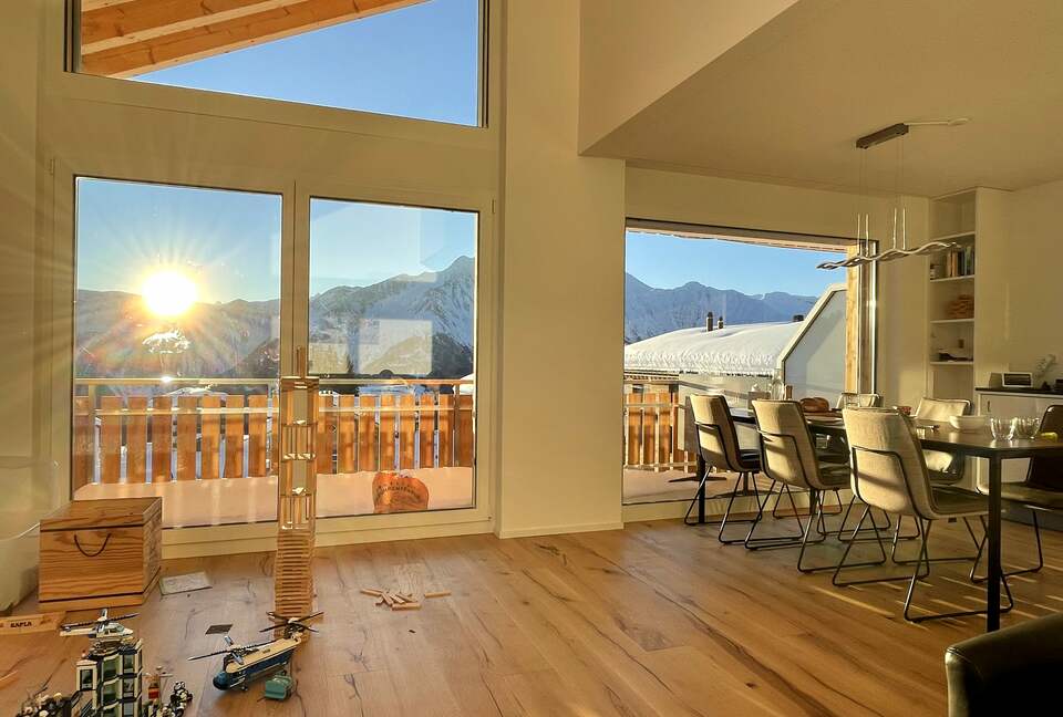Modern Apartment in Chalet with Panoramic Mountain Views - Riederalp, Switzerland