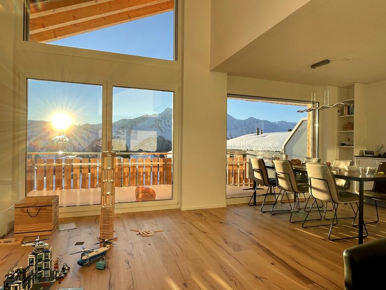 Modern Apartment in Chalet with Panoramic Mountain Views - Riederalp, Switzerland