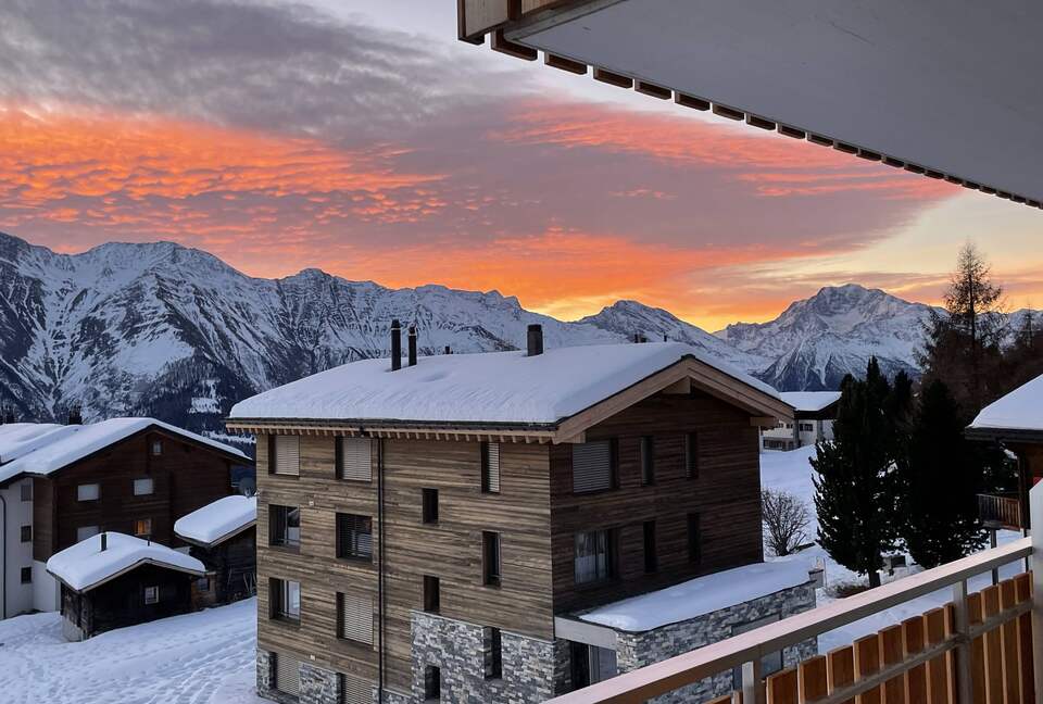 Modern Apartment in Chalet with Panoramic Mountain Views - Riederalp, Switzerland