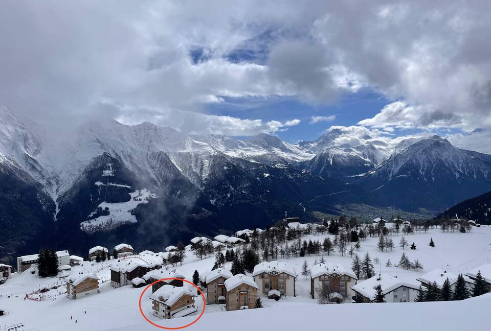 Modern Apartment in Chalet with Panoramic Mountain Views - Riederalp, Switzerland