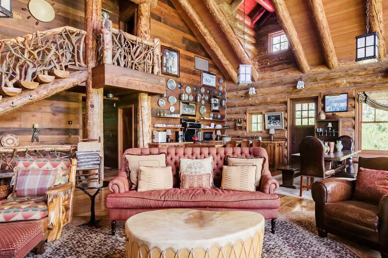 Handcrafted Log Home on 70 Acres in the Colorado Mountains - Gypsum, Colorado