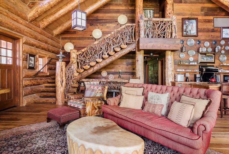 Handcrafted Log Home on 70 Acres in the Colorado Mountains - Gypsum, Colorado
