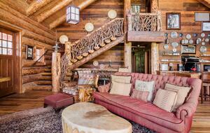 Handcrafted Log Home on 70 Acres in the Colorado Mountains - Gypsum, Colorado