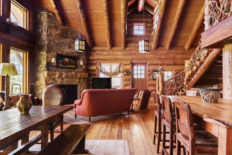 Handcrafted Log Home on 70 Acres in the Colorado Mountains - Gypsum, Colorado