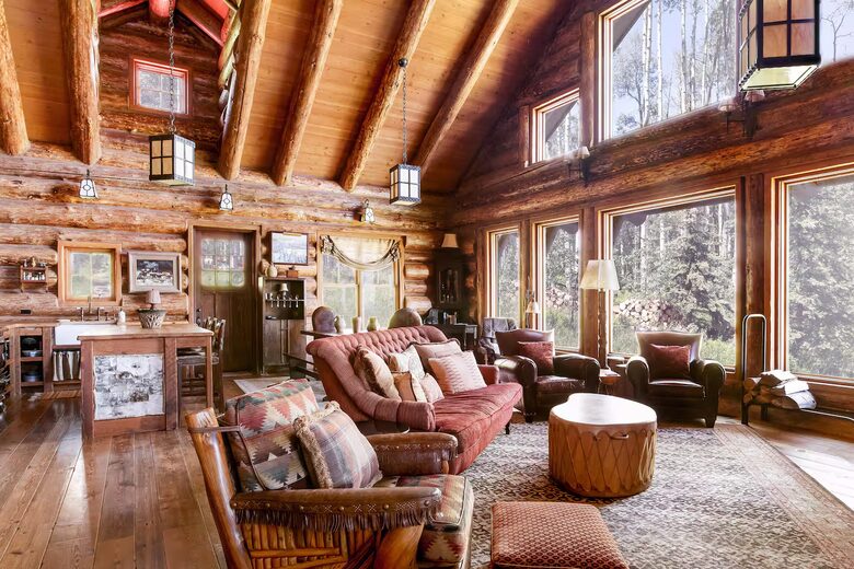 Handcrafted Log Home on 70 Acres in the Colorado Mountains - Gypsum, Colorado