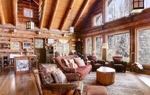 Handcrafted Log Home on 70 Acres in the Colorado Mountains - Gypsum, Colorado