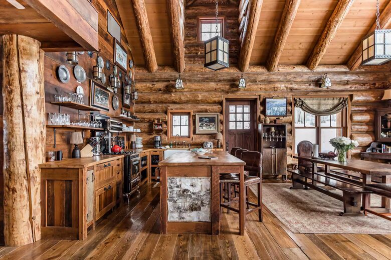 Handcrafted Log Home on 70 Acres in the Colorado Mountains - Gypsum, Colorado
