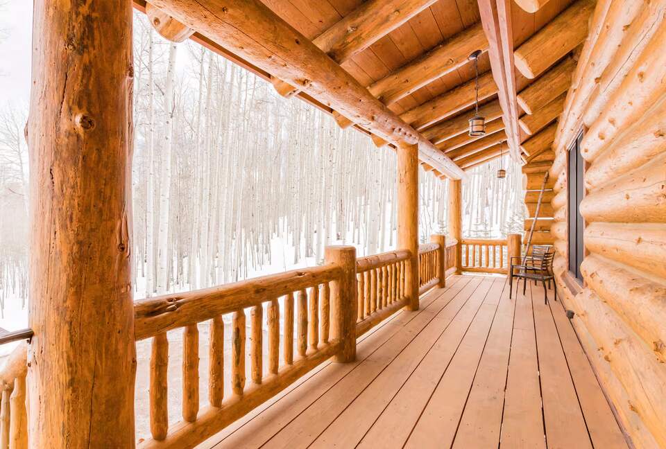 Handcrafted Log Home on 70 Acres in the Colorado Mountains - Gypsum, Colorado