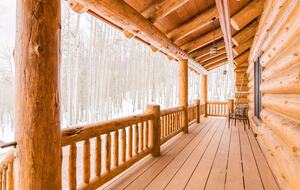 Handcrafted Log Home on 70 Acres in the Colorado Mountains - Gypsum, Colorado