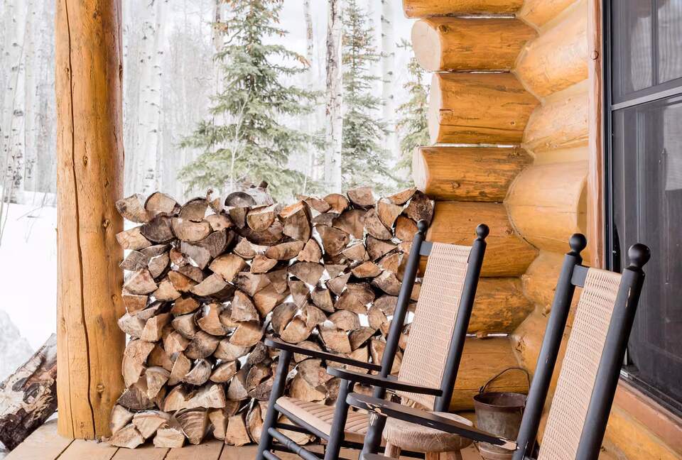 Handcrafted Log Home on 70 Acres in the Colorado Mountains - Gypsum, Colorado