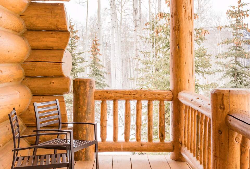 Handcrafted Log Home on 70 Acres in the Colorado Mountains - Gypsum, Colorado