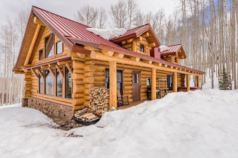 Handcrafted Log Home on 70 Acres in the Colorado Mountains - Gypsum, Colorado