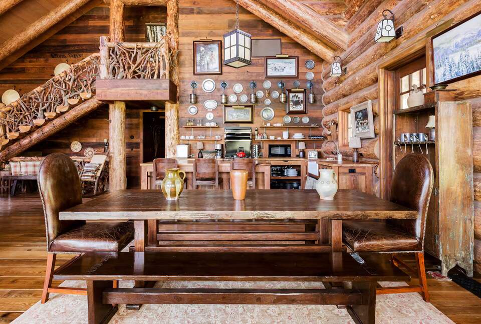 Handcrafted Log Home on 70 Acres in the Colorado Mountains - Gypsum, Colorado