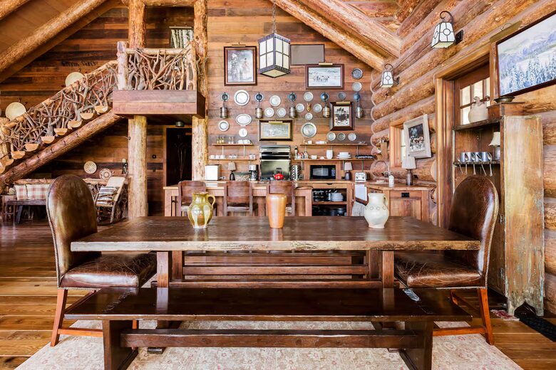 Handcrafted Log Home on 70 Acres in the Colorado Mountains - Gypsum, Colorado