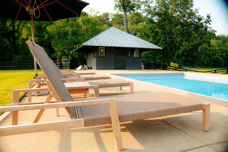 Luxury Farm Cabin Retreat with Pool & Countryside Views - Kingston Springs, Tennessee