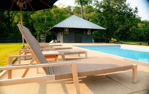 Luxury Farm Cabin Retreat with Pool & Countryside Views - Kingston Springs, Tennessee