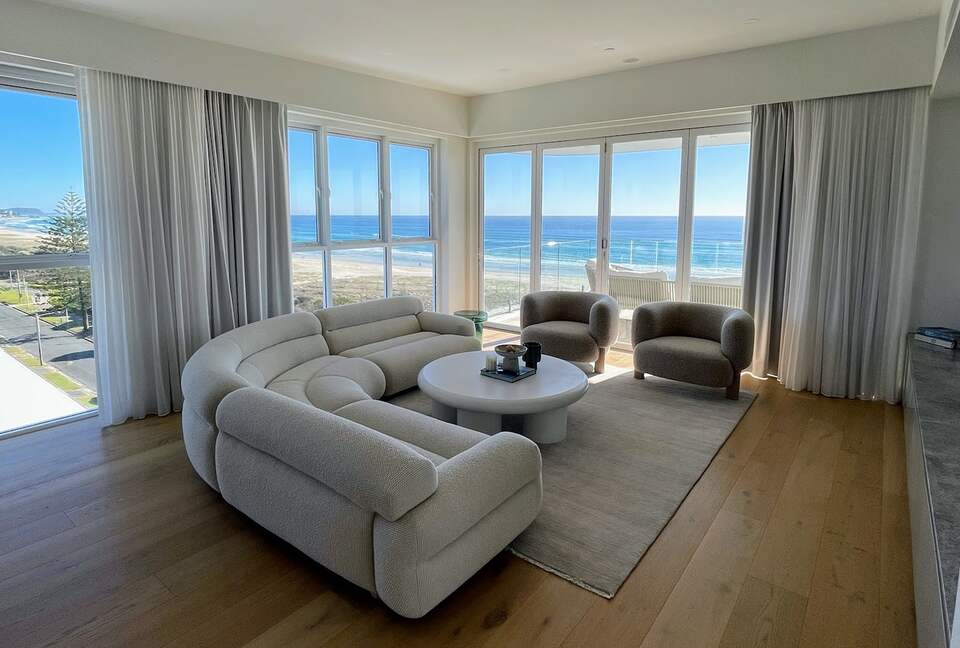Skyline to Seascape | Bilinga Beachfront Penthouse - Gold Coast, Australia