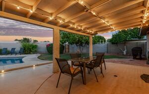 Enjoy sunset dinners