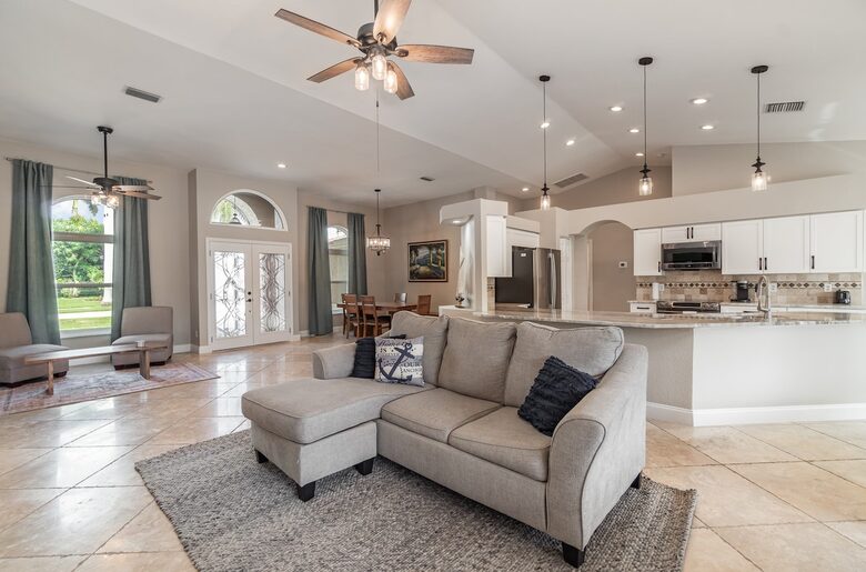 Canal-Side Comfort with Saltwater Pool - Cape Coral, Florida