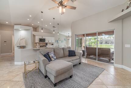 Canal-Side Comfort with Saltwater Pool - Cape Coral, Florida