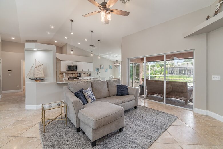 Canal-Side Comfort with Saltwater Pool - Cape Coral, Florida