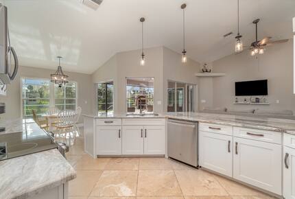 Canal-Side Comfort with Saltwater Pool - Cape Coral, Florida