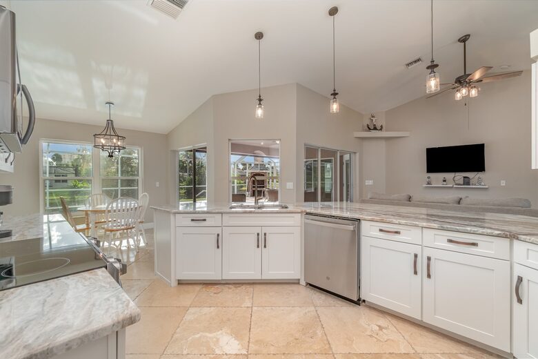 Canal-Side Comfort with Saltwater Pool - Cape Coral, Florida