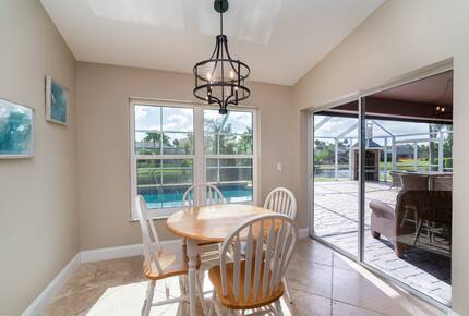 Canal-Side Comfort with Saltwater Pool - Cape Coral, Florida
