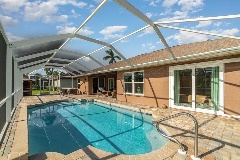 Canal-Side Comfort with Saltwater Pool - Cape Coral, Florida