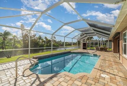 Canal-Side Comfort with Saltwater Pool - Cape Coral, Florida