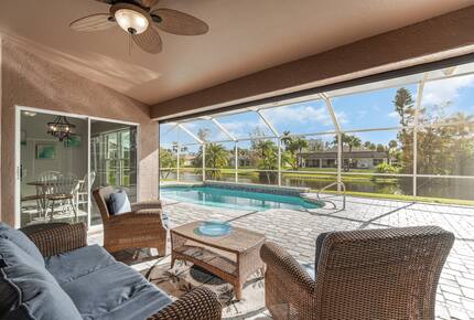 Canal-Side Comfort with Saltwater Pool - Cape Coral, Florida