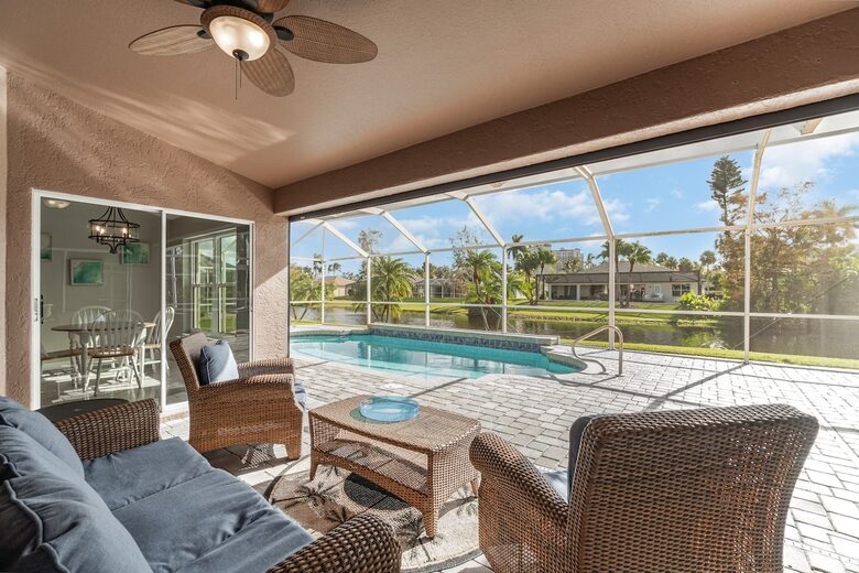 Canal-Side Comfort with Saltwater Pool - Cape Coral, Florida