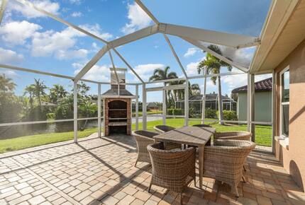 Canal-Side Comfort with Saltwater Pool - Cape Coral, Florida