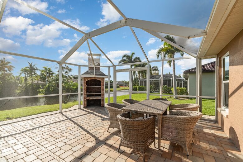 Canal-Side Comfort with Saltwater Pool - Cape Coral, Florida