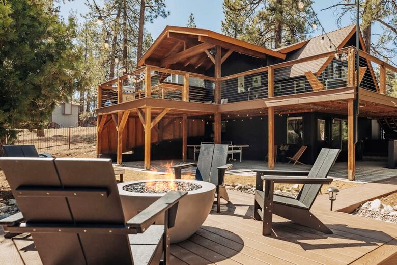 Big Bear Forest Retreat with Wraparound Deck - Big Bear Lake, California