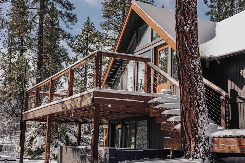 Big Bear Forest Retreat with Wraparound Deck - Big Bear Lake, California